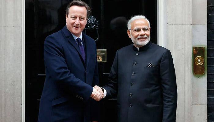 PM Modi holds talks with David Cameron, eyes more British investment