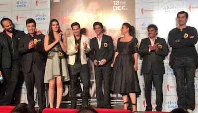 Watch: What happened at Shah Rukh, Kajol's 'Dilwale' trailer launch!