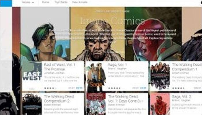 Google Play Books gets a comic book update