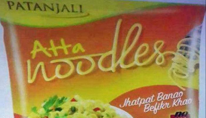 Baba Ramdev&#039;s Patanjali Atta Noodles launched, to cost Rs 15