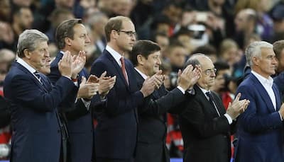 Wembley stadium honours Paris victims with French anthem