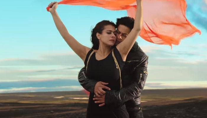 Watch: Sizzling hot &#039;Dilwale&#039; Shah Rukh Khan-Kajol in ‘Gerua’