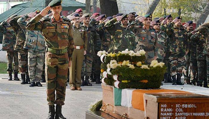 Last salute to Colonel Mahadik who died battling terrorists in Kashmir