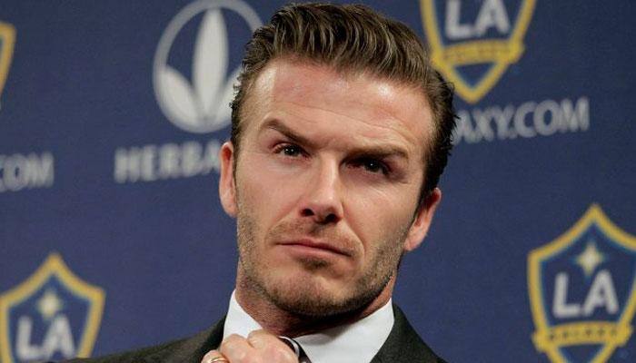 David Beckham picked soccer over girls while growing up