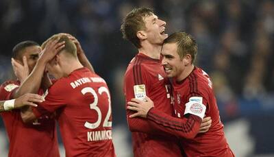 Bayern down Schalke 3-1, Wolfsburg crush Bremen in Bundesliga