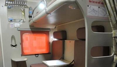Designer coaches of Indian Railways offer excellent ambience and modern facilities 