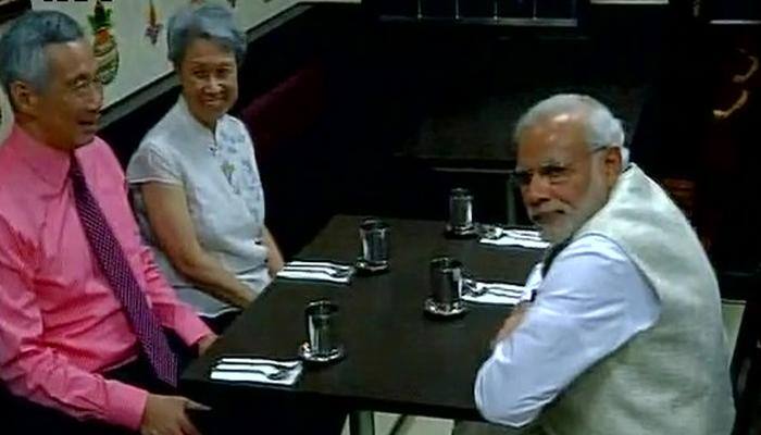 Here's where PM Modi ate his dinner in Singapore
