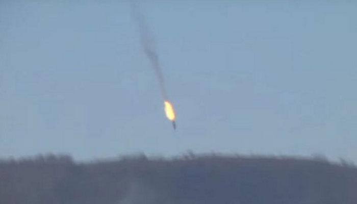 Turkey's fighter jets shoot down mysterious warplane on Syria border