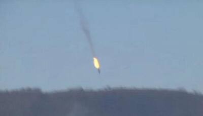 Turkey's military plane shoots down Russia's Sukhoi jet on Syria border