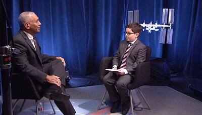 Watch: Young aspiring reporter interviews NASA chief Charles Bolden on agency’s journey to Mars