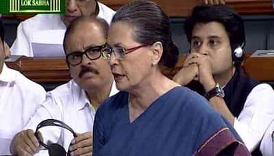Sonia attacks govt over intolerance issue, says basic ideals of Constitution under threat
