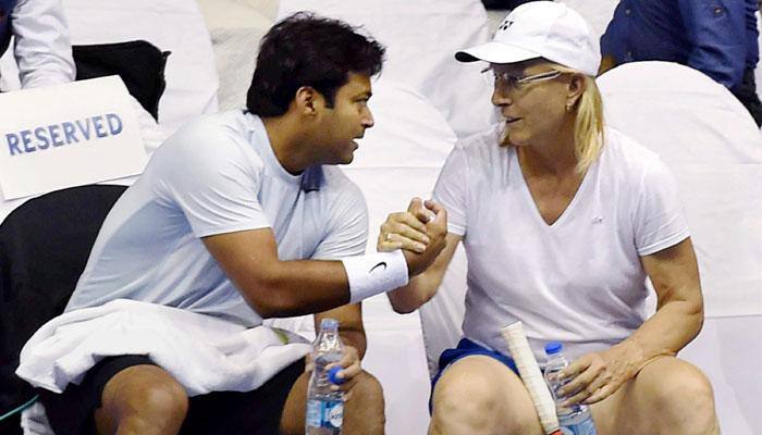 Leander Paes is my favourite mixed doubles partner: Martina Navratilova