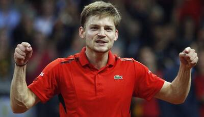 Davis Cup final: David Goffin gives Belgium lead after nightmare start against Britain