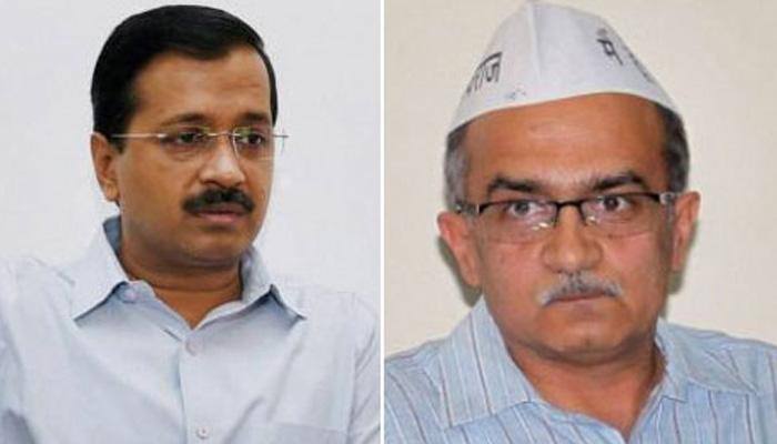 AAP&#039;s Lokpal &#039;mahajokepal&#039;, Arvind Kejriwal playing &#039;biggest fraud&#039;: Prashant Bhushan