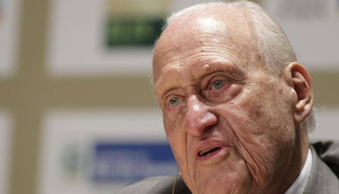 FIFA ex-president Havelange hospitalized in Rio