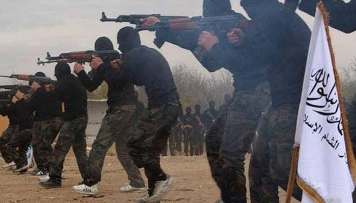 Bizarre ISIS video: Militants kick each other on their genitals