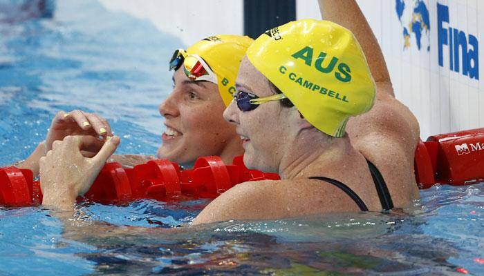 Australia&#039;s Cate Campbell sets 100m freestyle short-course world record