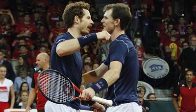 Britain poised for Davis Cup glory after Murray brothers win doubles