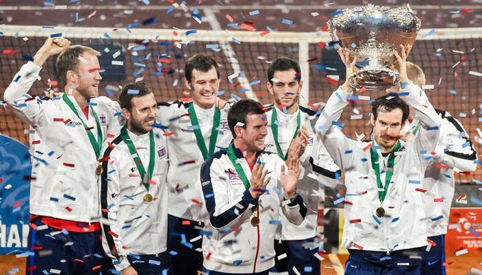 Andy Murray's Britain beat Belgium to win Davis Cup for first time in 79 years