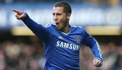 Happy Eden Hazard after encouraging Chelsea display