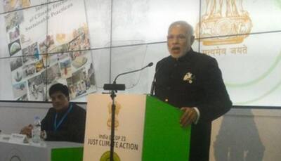 Paris Climate Summit: PM Modi's speech at Indian pavilion inauguration - Highlights