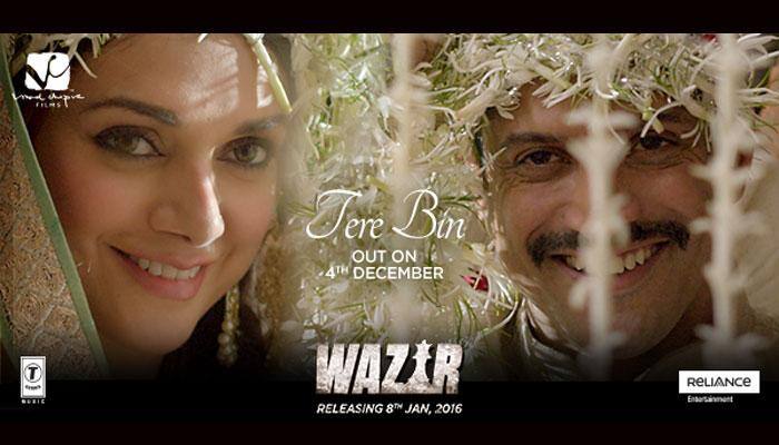 First look of romantic track ‘Tere Bin’ from ‘Wazir’ released