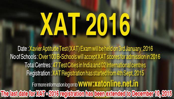 XAT 2016: XLRI Jamshedpur extends registration date to December 10