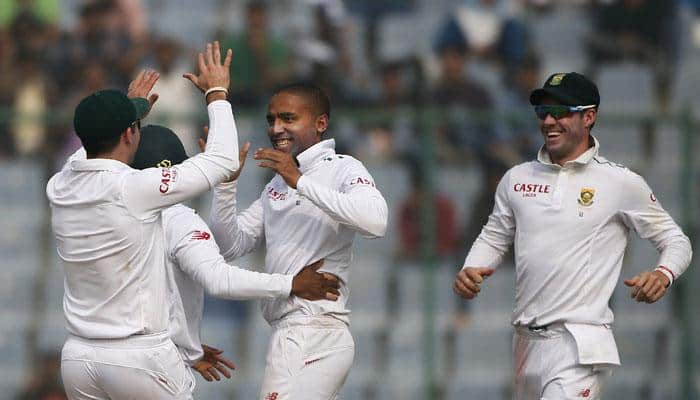 Dane Piedt excels as South African spinners keep their dominance on Indian batsmen