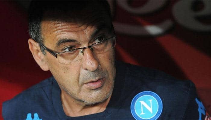 Former banker Maurizio Sarri takes Napoli to Serie A top