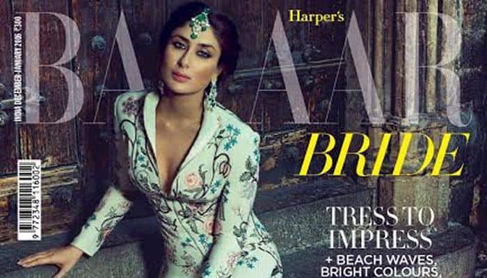 See pics: Sizzling Kareena Kapoor Khan on Harper's Bazaar Bride!