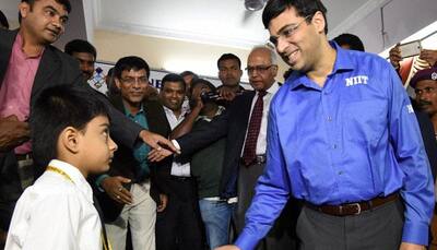 Viswanathan Anand draws with Michael Adams in London Classic Chess opener