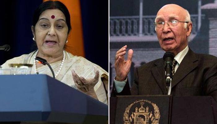 Ahead of Sushma Swaraj's visit on Tuesday, Pakistan says talks the only way forward
