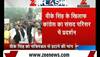 Congress protesting against Union minister General V K Singh