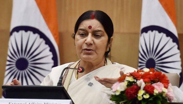 Hackers post derogatory tweet against Sushma Swaraj from Pak journalist&#039;s account