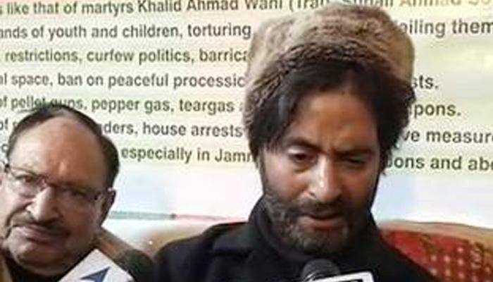 Yasin Malik takes on Modi govt, says &#039;not hopeful of outcome on Kashmir issue&#039;