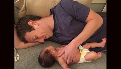 See pic: Mark Zuckerberg​ shares pretty photo with baby Max
