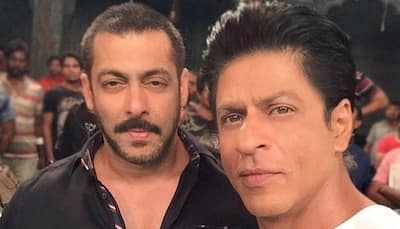 Bigg Boss: Salman Khan, Shah Rukh Khan relive 'Karan Arjun' moment – See Pics