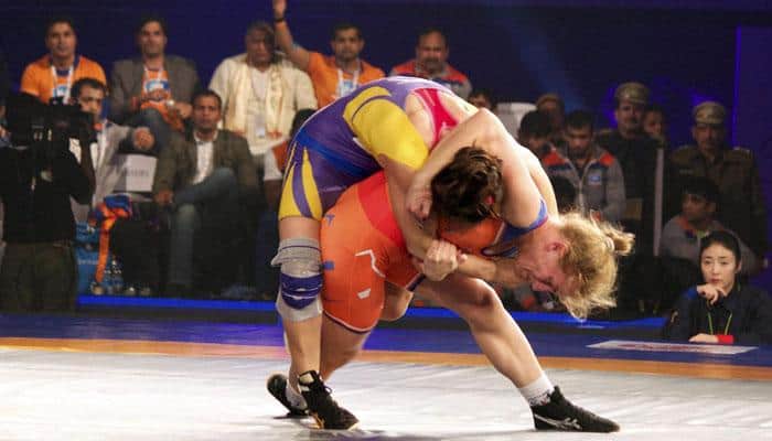 Pro Wrestling League: Oksana Herhel, Yogeshwar Dutt shine as Haryana win 5-2 against Delhi