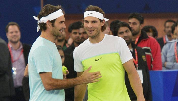 Rafael Nadal-Roger Federer&#039;s IPTL show behind the mike!