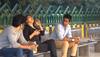 Girl orgasms, moans in public? - Watch video