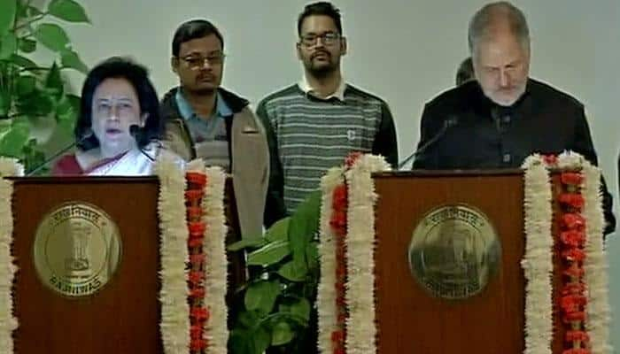 Reva Khetarpal takes oath as Delhi&#039;s Lokayukta