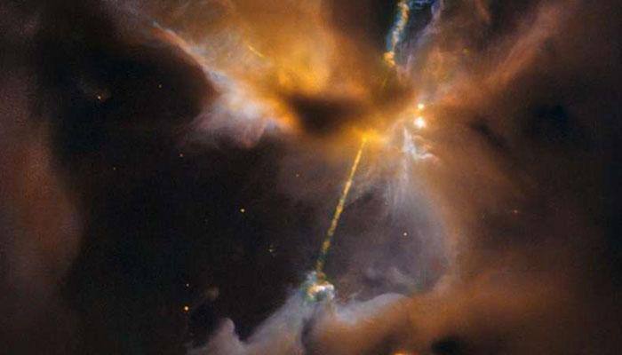 Hubble's latest treat: The awakened force of a star – See pic!
