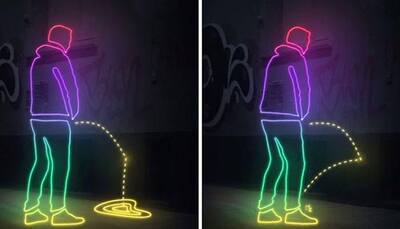 Public urination offenders alert! UK introduces its first 'anti-pee wall'! 