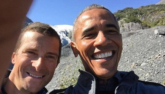 Watch: &#039;Running Wild&#039; in Alaska - Barack Obama with Bear Grylls