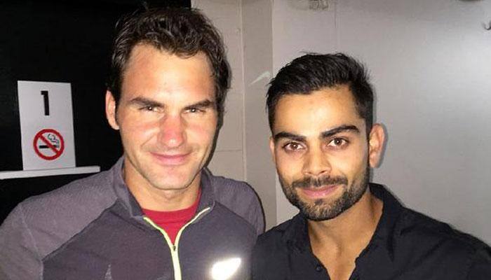 PHOTO: Virat Kohli's 'royal selfie' with Roger Federer
