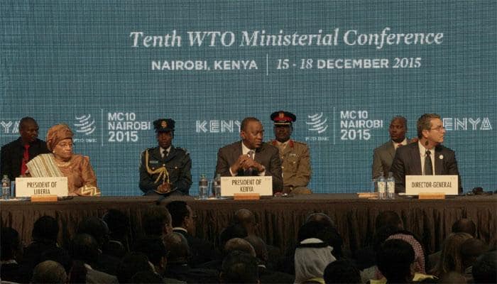WTO talks in Nairobi concludes with breakthrough on farm subsidies; India says &#039;disappointed&#039; on Doha issues