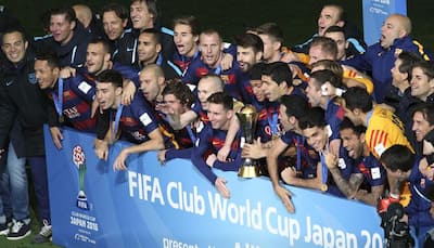 Lionel Messi, Luis Suarez fire Barcelona to third Club World Cup, beat River Plate 3-0