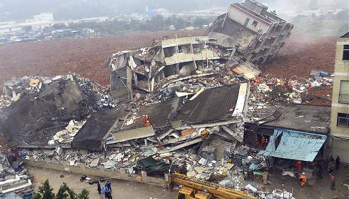 At least 59 missing as massive landslide hits China's Shenzhen