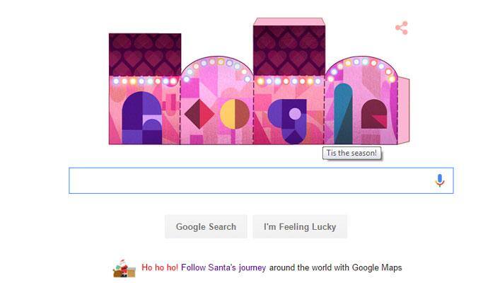 ‘Tis The Season! Google wishes 'happy holidays' to users with second doodle