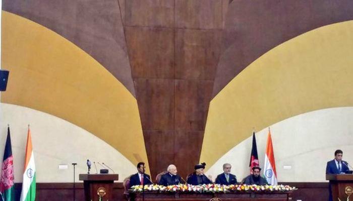 PM Narendra Modi&#039;s jibe at Pakistan: India rebuilding lives in Afghanistan, not destroying a nation